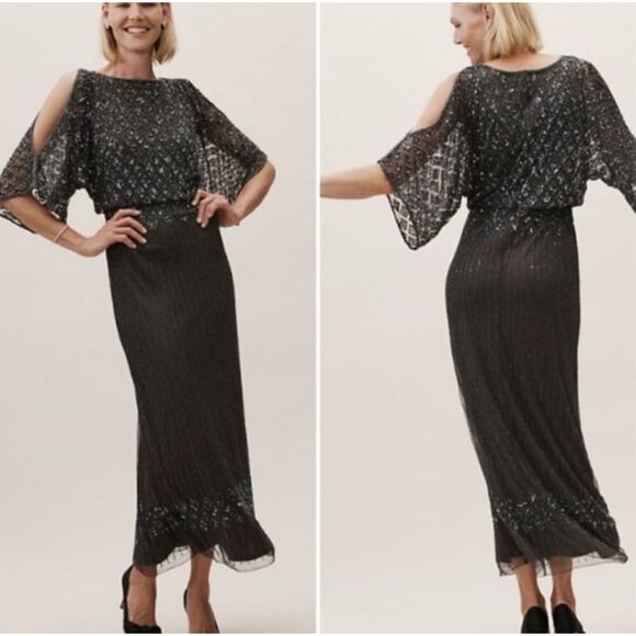 NWT! BHLDN Bathilda Beaded Dress Size 0 - Picture 1 of 7